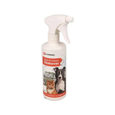 SPRAY PENTRU CAINI SI PISICI FLAMINGO INDEPARTARE PETE SI MIROSURI 500ML - Petshop-constanta