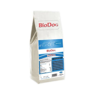 Hrană uscată pentru câini adulți Biodog, Delicios și orez, sac 20kg