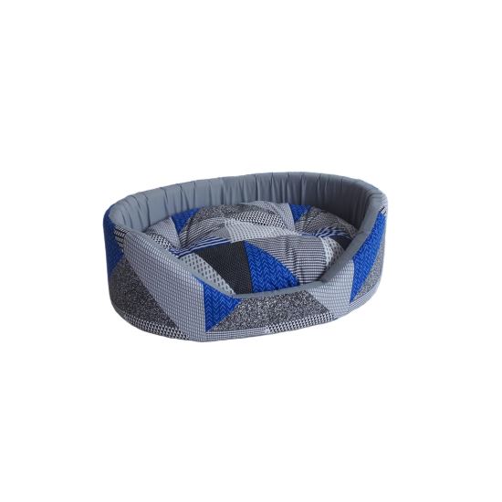 CULCUS TEXTIL PENTRU CAINI SI PISICI TAURUS 1 BLUE-GREY