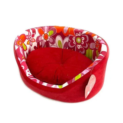 CULCUS TEXTIL PENTRU CAINI SI PISICI TAURUS 1 RED 32x42x18 CM - Petshop-constanta