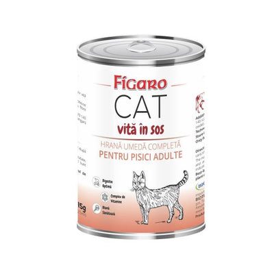 HRANA UMEDA PENTRU PISICI FIGARO CAT VITA IN SOS CONSERVA 415G