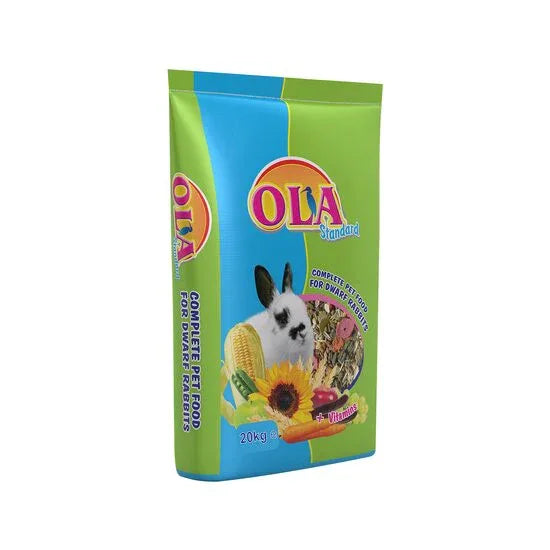 HRANA COMPLETA OLA PENTRU IEPURI PITICI 20KG - Petshop-constanta