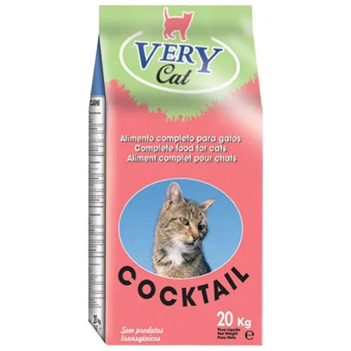 HRANA USCATA PENTRU PISICI VERY CAT COCKTAIL 20KG - Petshop-constanta