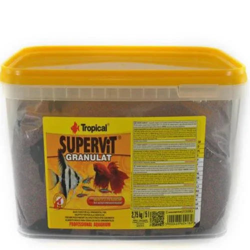 TROPICAL SUPERVIT GRANULAT 5L/2.75KG/T60418 - Petshop-constanta