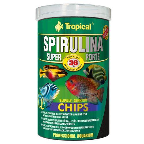 TROPICAL SUPER SPIRULINA FORTE CHIPS 100ML/52GR - Petshop-constanta