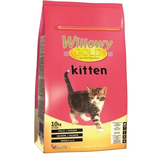 HRANA USCATA PENTRU PISICI WILLOWY GOLD KITTEN 10KG - Petshop-constanta