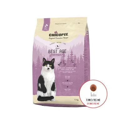 HRANA USCATA PENTRU PISICI SUPER PREMIUM CHICOPEE CNL BEST AGE POULTRY - Petshop-constanta