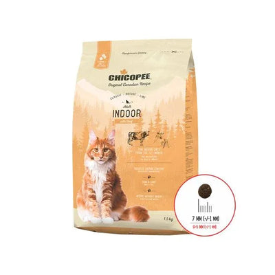 HRANA USCATA PENTRU PISICI SUPER PREMIUM CHICOPEE CNL ADULT INDOOR BEEF - Petshop-constanta