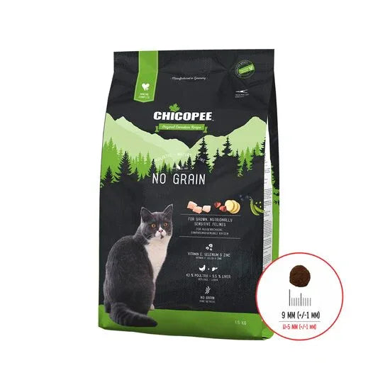 HRANA USCATA PENTRU PISICI SUPER PREMIUM CHICOPEE HNL NO GRAIN - Petshop-constanta
