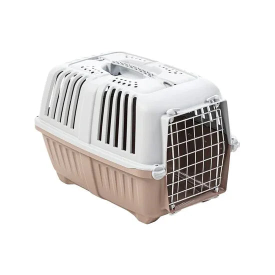 CUSCA TRANSPORT PENTRU CAINI SI PISICI MPS PRATIKO 2 METAL CIPRIA PINK 55x36x36(h)cm - Petshop-constanta