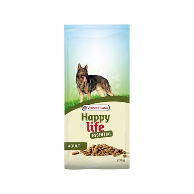 Hrană uscată pentru câini adulți Happy Life Essential, pui și orez, sac 20kg