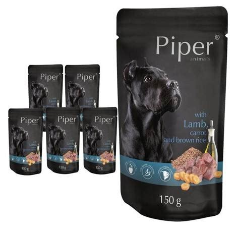 Piper Adult Dog – Miel cu morcov și orez brun 150 g