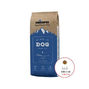 Hrană uscată pentru câini puppy Chicopee, pui și orez, sac 20kg