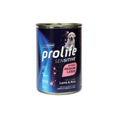 HRANA UMEDA PENTRU CAINI PROLIFE DOG PUPPY  SENSITIVE MIEL&OREZ CV 400GR