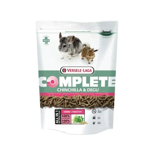 HRANA COMPLETE CHINCHILLA&DEGU VERSELE LAGA 500G/461255 - Petshop-constanta