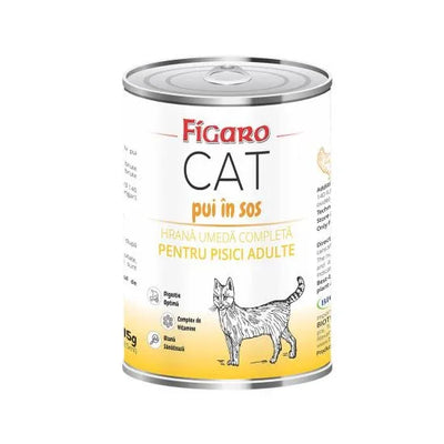 HRANA UMEDA PENTRU PISICI FIGARO CAT PUI IN SOS CONSERVA 415G - Petshop-constanta