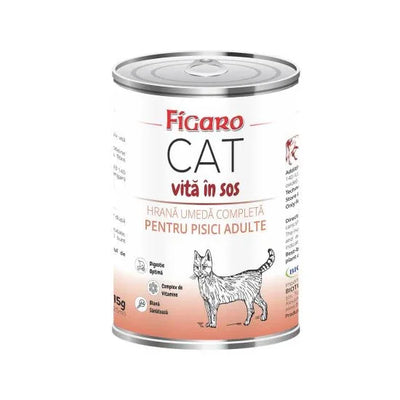 HRANA UMEDA PENTRU PISICI FIGARO CAT VITA IN SOS CONSERVA 415G - Petshop-constanta