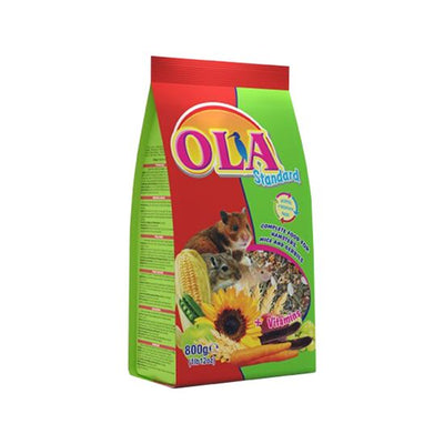 HRANA COMPLETA OLA PENTRU HAMSTERI, SOARECI SI GERBILI 800G
