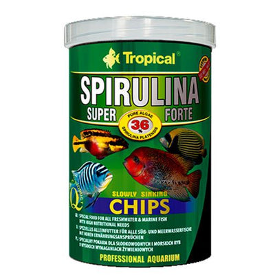 TROPICAL SUPER SPIRULINA FORTE CHIPS 250ML/130GR/T60574