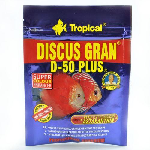 TROPICAL DISCUS GRANT D-50 PLUS 20GR PLIC - Petshop-constanta