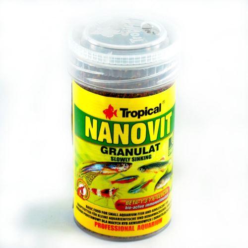 TROPICAL NANOVIT GRANULAT 100ML/70GR - Petshop-constanta