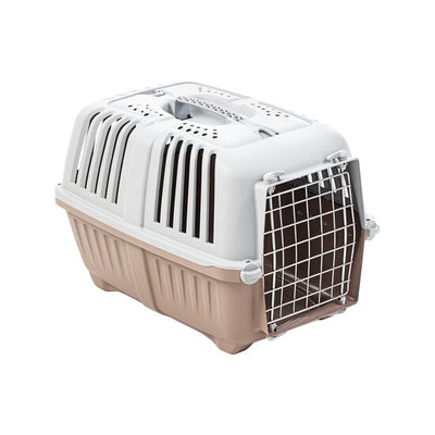 CUSCA TRANSPORT PENTRU CAINI SI PISICI MPS PRATIKO 2 METAL CIPRIA PINK 55x36x36(h)cm