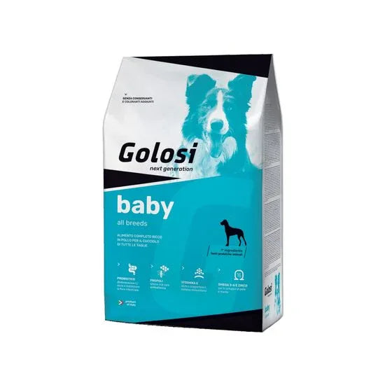 HRANA USCATA PREMIUM PENTRU CATELUSI GOLOSI PROBIO BABY ALL BREED 12KG - Petshop-constanta