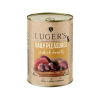 Luger's hrană umedă conservă pisici cu inimi de rață, 400g