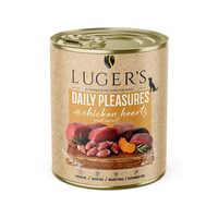 Luger's hrană umedă conservă câini cu inimi de pui și morcov, 800g