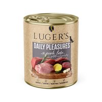 Luger's hrană umedă conservă câini cu porc și cartof, 800g