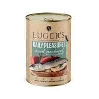 Luger's hrană umedă conservă câini cu cod și macrou, 400g
