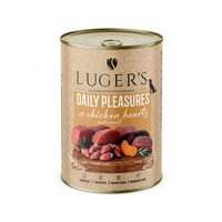 Luger's hrană umedă conservă câini cu inimi de pui și morcov, 400g