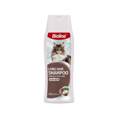 Bioline Șampon Pisici cu Blană Lungă 250ml