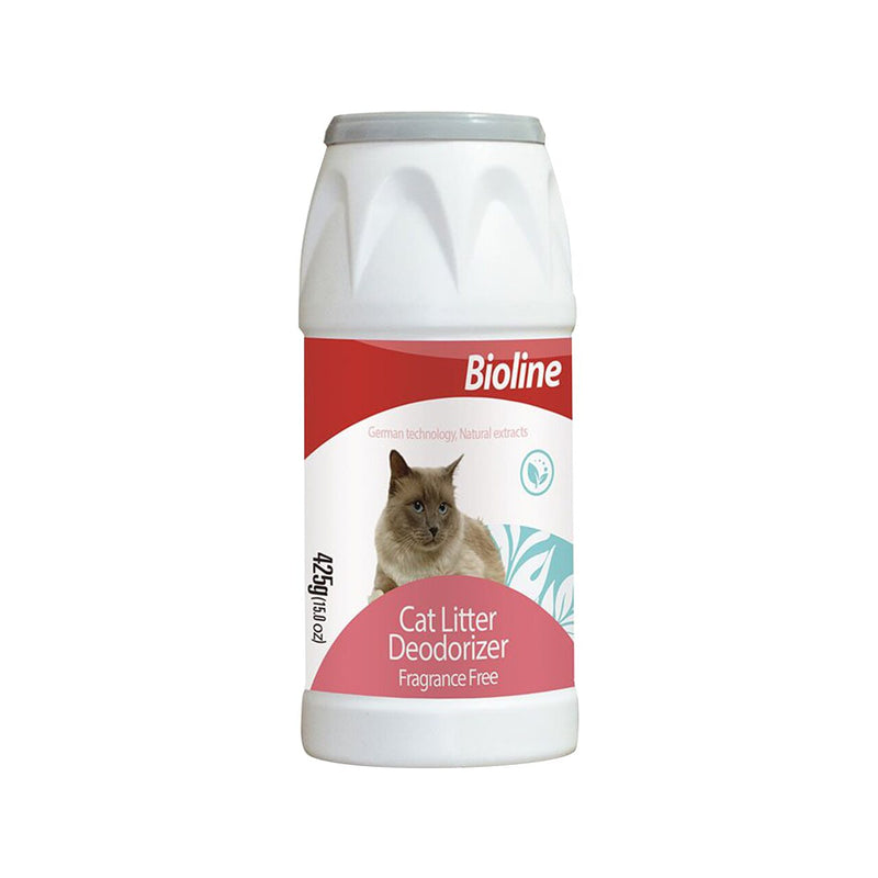 Bioline Deodorant Pudră pentru Litiera Pisicilor 425g