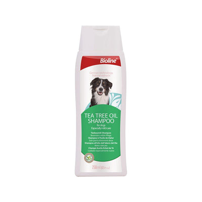 Bioline Șampon Câini Piele Delicată cu Ulei de Arbore de Ceai 250ml