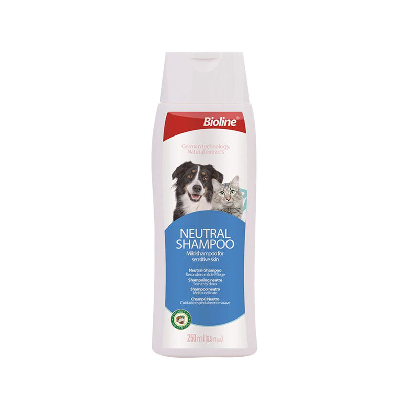 Bioline Șampon Neutru Piele Sensibilă Câini și Pisici 250ml