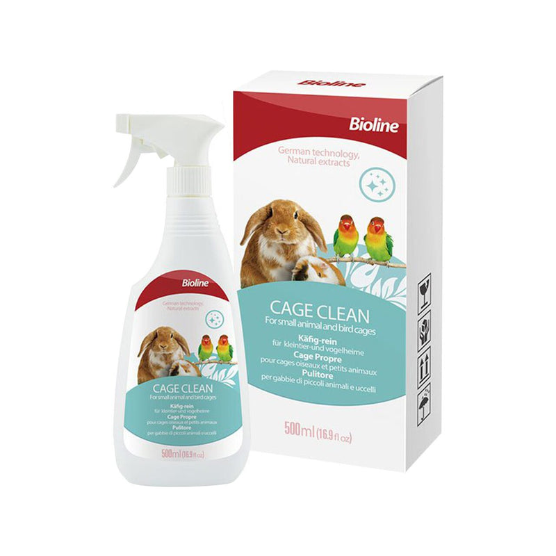 Bioline Spray Curățare Colivii și Cuști 500ml