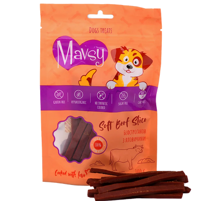 Mavsy Dried Duck Sausage cârnăciori de rață recompense câini 100 g