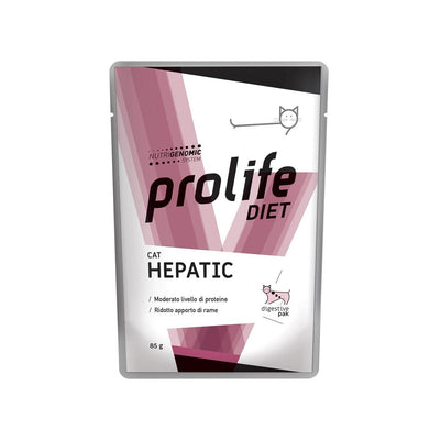 Dieta veterinară plic pentru pisici hepatic 