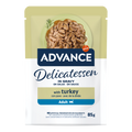 Advance Delicatessen hrană umedă pisici cu curcan în sos, plic 85g 1