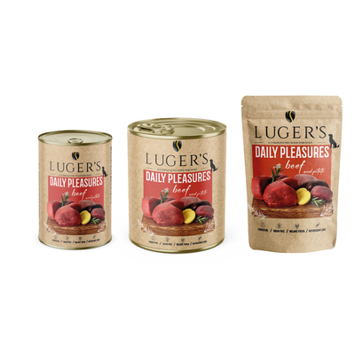 Lugers Daily Pleasures conserva caini vita si cartof