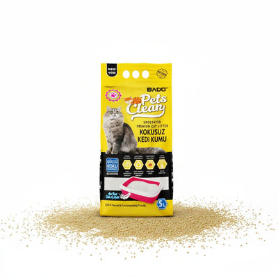 NISIP BADOO PETS CLEAN 5L - Petshop-constanta