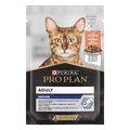 Pro Plan Indoor hrană umedă pisici de interior cu somon în sos, plic 85g 1